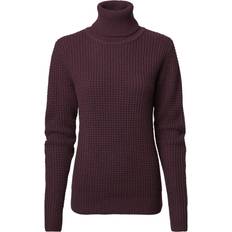 Gensere Chevalier Cherry Rollneck Wool Pullover Women Wine Red