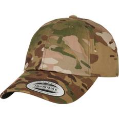 Yupoong Flexfit Low Profile Twill Camo Keps - Sand