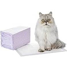 Amazon Basics Cat Litter Box Pads - Pack of 20, Unscented