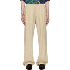 Versace Pants Versace Off-White Barocco Lounge Pants IT