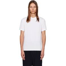 Giorgio Armani White Embroidered T-Shirt BIANCO OTTICO IT