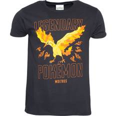 Pokémon T-shirts Pokémon Legendary Moltres T-Shirt Schwarz