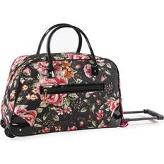 Pink - Women Duffel Bags & Sport Bags Bebe Women's Rolling Duffel, Dark Rose