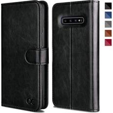 Samsung Galaxy S10 Wallet Cases Ocase OCASE Samsung Galaxy S10 Case, Premium PU Leather Flip Wallet Case with [Card Slots] [Kickstand] [Magnetic Closure] For Samsung Galaxy S10 Devices