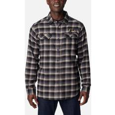 Columbia Black Purdue Boilermakers Flare Gun Flannel Long Sleeve Shirt