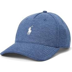 Men - Polo Clothing Polo Ralph Lauren Men's Double-Knit Jacquard Ball Cap Derby Blue Heather