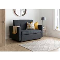 Bedmaster Troy Grey 2 Sofa