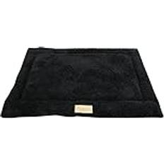 Ellie-Bo Hundebett aus Sherpa-Fleece, schwarz, geeignet