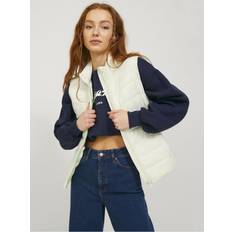 Dame - Stof Veste JJXX Nora Vest - Mørkebeige