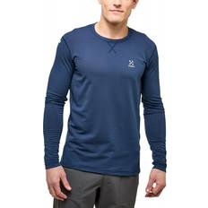 Haglöfs Pullover Haglöfs L.I.M Roundneck Funktionsunterwäsche Herren Tarn Blue