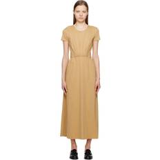 Beige Seram Midi Dress Beige