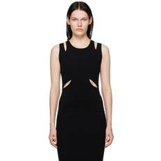 Dion Lee Black Interlink Tank Top Black