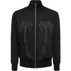 Palm Angels Buitenkleding Palm Angels Trainingsjack Met Stud - Zwart