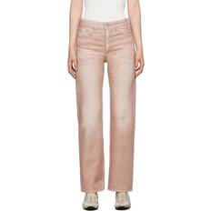 Our Legacy Pink Linear Cut Jeans Digital Rust Denim WAIST