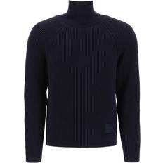 Ami Paris Klær Ami Paris Navy Rib Turtleneck NIGHT BLUE.430