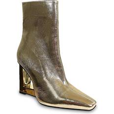 Gold Ankle Boots Ninety Union Fire Bootie Women's Gold Boots