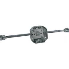 Electrical Accessories RACO 8326 Ceiling Outlet Box 2-Gang Steel Gray