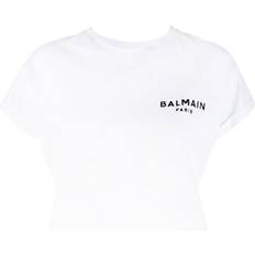 Balmain T-shirts Balmain Organic Cotton Logo T-Shirt white