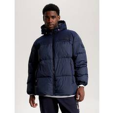 Tommy Hilfiger Plus TH Warm Hooded New York Puffer Jacket DESERT SKY