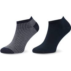 Tommy Hilfiger Woman Socks Tommy Hilfiger 2er-Set niedrige Damensocken 701222650 Dunkelblau 39_42