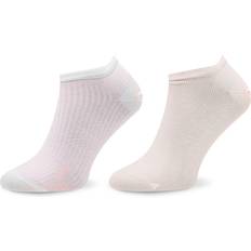 Tommy Hilfiger Femme Chaussettes Tommy Hilfiger Lot de 2 Paires de Chaussettes Basses Femme 701222650 Rose