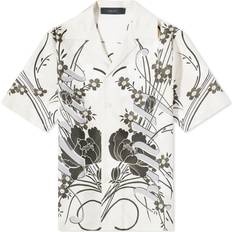 Amiri Overhemden Amiri Off-White Floral Shirt ALABASTER