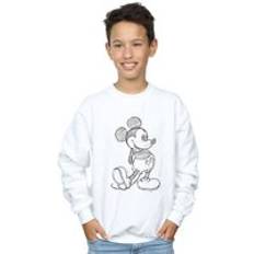 Disney Sweatshirts Disney Mouse Sketch Kick Sweatshirt White 12-13 Years