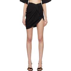 Viscose Skirts Jacquemus Black Les Classiques 'La Mini Jupe Saudade' Miniskirt 990 Black FR