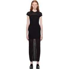 Midi Dresses - Transparent Ksubi Black Ultra Midi Dress Black
