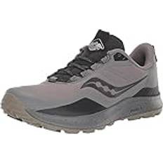 Saucony Herre Sko Saucony Peregrine Ice+ 3 - Gravel/Black