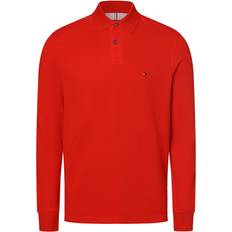 Tommy Hilfiger Multifarvet Polotrøjer Tommy Hilfiger Poloshirt Herren Baumwolle Knopfleiste mehrfarbig