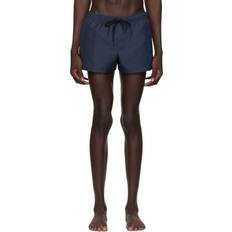 Versace Swimwear Versace Underwear Navy Cartouche Swim Shorts