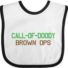 Purple Food Bibs Inktastic Call of Doody Brown Ops Baby Bib