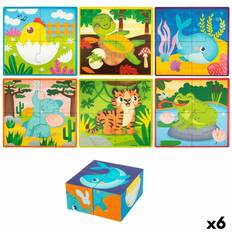 Lisciani 3D Animal Puzzle 4 Pieces 22 x 23 x 1 cm