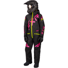 FXR Børnetøj FXR Heldragt CX Junior - Sort/Raspberry Fade