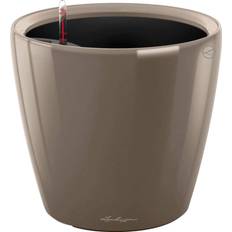 Pentole Lechuza Vaso Classico Premium LS 50 Tortora Lucido Ø50 x H47 cm 16105