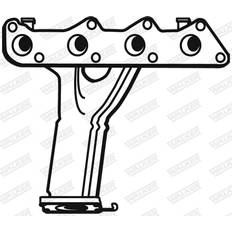 Sistemas de Escape Walker 20950 Catalizador 91 con piezas de montaje 250 VOLKSWAGEN: Polo III Hatchback, Lupo Lupo 3L