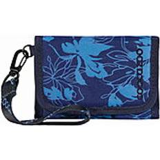 Coocazoo wallet geldbörse tropical night dunkelblau hellblau