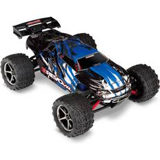 Traxxas E-Revo 1/16 VXL 4WD RTR TQi TSM Blå USB Med Batt/Laddare