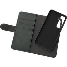 Essentials Samsung Galaxy S24 Fodral 2-in-1 Vegan Leather Grön