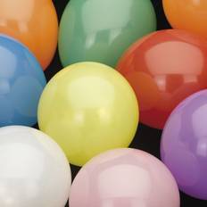Ballonnen Haza Witbaard Ballonnen Gekleurd, 100st