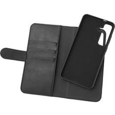 Essentials Samsung Galaxy S24 Plus Fodral 2-in-1 Vegan Leather Svart