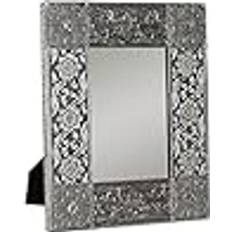 Aluminium Wall Decorations Dkd Home Decor 20 Champagne Wood Indian Man Photo Frame