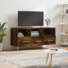 vidaXL TV-Schrank Räuchereiche 102 x 36 x 50 cm