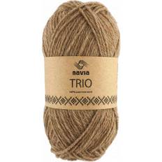 Navia Trio Garn 35 Lysebrun 50 g