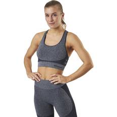 Hummel BH-er Hummel Seamless Sport Top Blue, Female, Tøj, Sports-bh, Løb, Blå