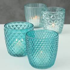 Turquoise Candlesticks, Candles & Home Fragrances Boltze 4 er set marilu Teelicht