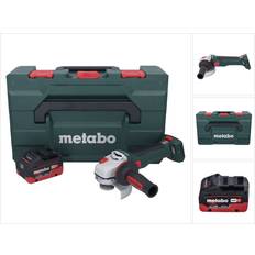 Metabo Batteria Levigatrici Metabo WB 18 LT BL 11-125 Smerigliatrice Angolare A Batteria 18V 125 mm + 1x Brushless + 1x Batteria + 5,5 Ah + X