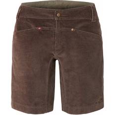 W Après Cord Shorts Shiitake Brown