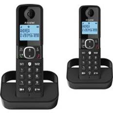 Alcatel F860 DECT Phone with Call Block Twin Black